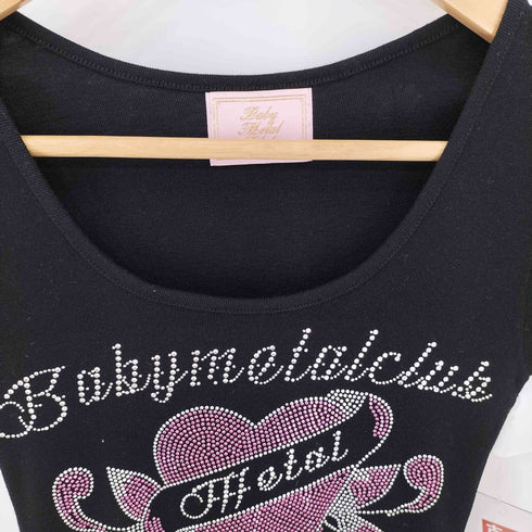 Baby metal club  twinkle skull t スカルTシャツ Y2K レディース